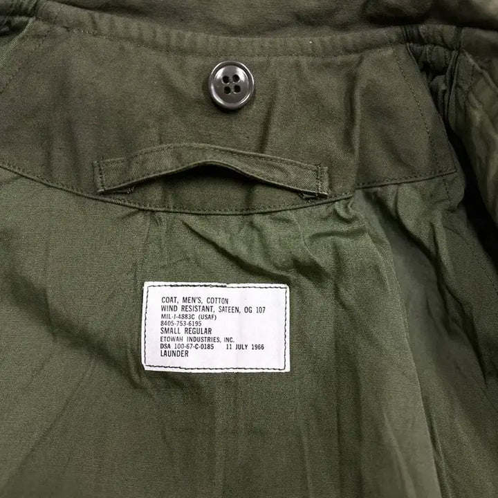 [BUNJANG] USAF OG-107 Field Jacket / (S)60s USAF 미공군 OG-107 필드자켓