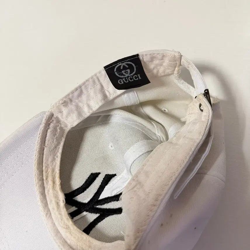 [BUNJANG] Gucci New York Yankees Baseball Cap / 구찌 뉴욕 양키스 볼캡