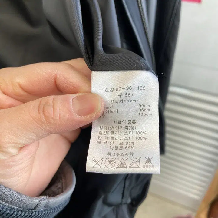 [BUNJANG] Luna Chorus Lamb Leather Jacket / 루나코러스 양가죽 7부 자켓 M(구66) Lamb Leather Jack