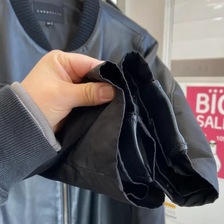 [BUNJANG] Luna Chorus Lamb Leather Jacket / 루나코러스 양가죽 7부 자켓 M(구66) Lamb Leather Jack