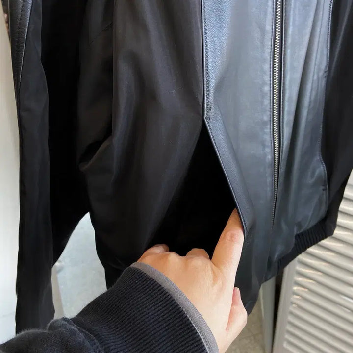 [BUNJANG] Luna Chorus Lamb Leather Jacket / 루나코러스 양가죽 7부 자켓 M(구66) Lamb Leather Jack