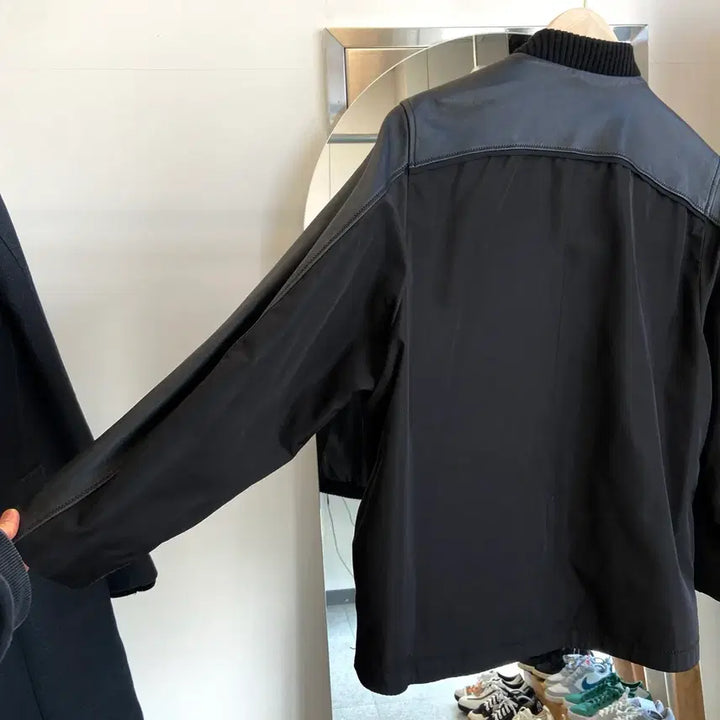 [BUNJANG] Luna Chorus Lamb Leather Jacket / 루나코러스 양가죽 7부 자켓 M(구66) Lamb Leather Jack