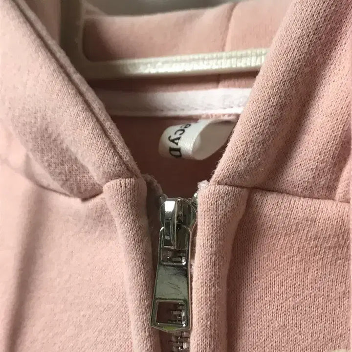 [BUNJANG] Pink Hoodie / 핑크 기모 후드집업