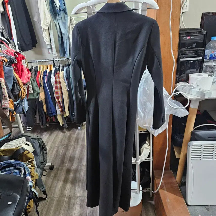 [SOLD OUT] 시크라인CHICLINE 블랙 더블 코트 S 새제품