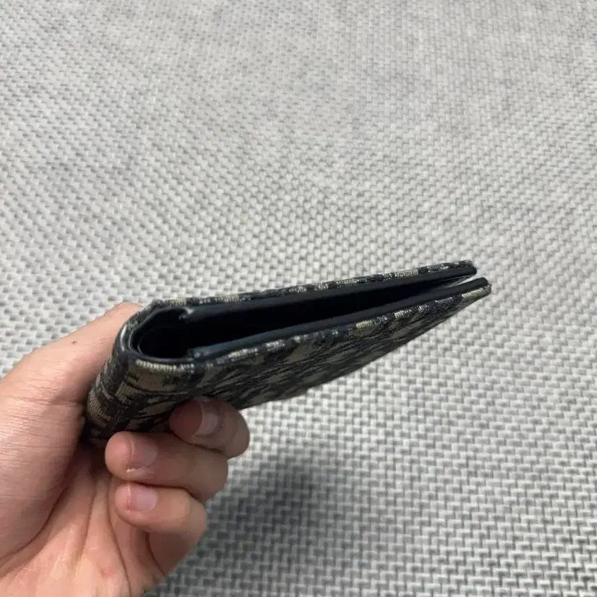 [BUNJANG] Dior Oblique Jacquard Bifold Wallet / 디올 오블리크 자카드 반지갑