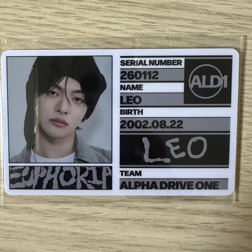 [BUNJANG] ALPHADRIVE1 Rio ID Card / 알파드라이브원 유포리아 리오 아이디카드