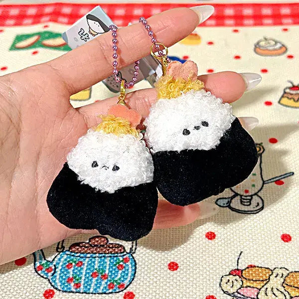 [BUNJANG] Mini Fried Food Keychain / 미니 튀김 인형 키링 (1매) 키홀더 귀여운