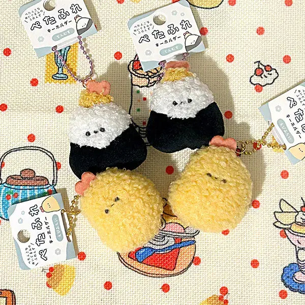[BUNJANG] Mini Fried Food Keychain / 미니 튀김 인형 키링 (1매) 키홀더 귀여운