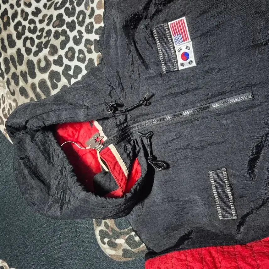 [BUNJANG] Starter NHL Blackhawks Half-Zip Anorak XL / 90&