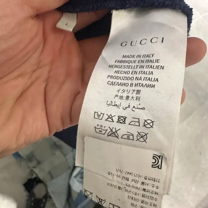 [BUNJANG] Gucci Rabbit Embroidered Raglan Sweatshirt - Size L / 구찌 토끼자수 레글런 맨투맨 L