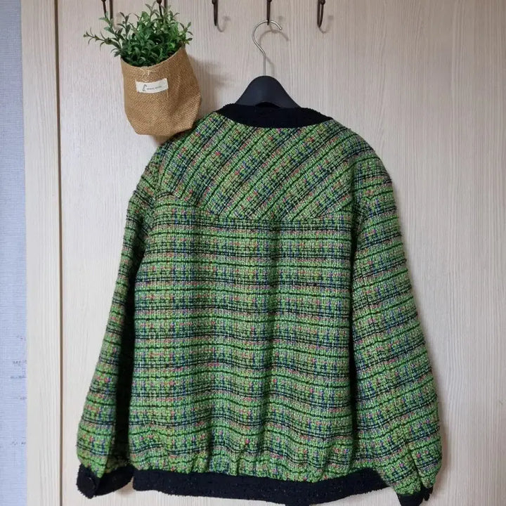 [BUNJANG] Lucky Chouette Tweed Jacket / 럭키슈에뜨 트위드 자켓