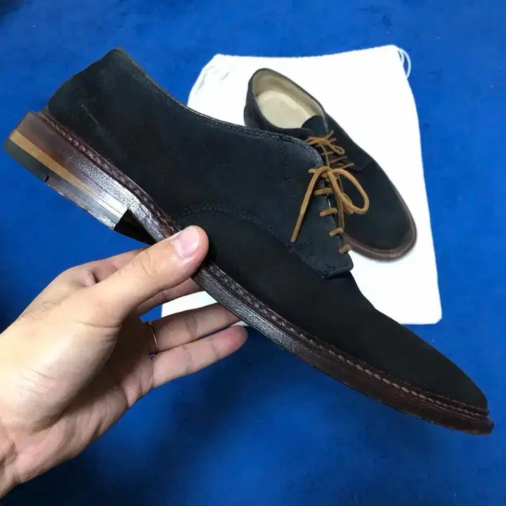 [BUNJANG] Alden 29331F Dark Navy Suede Boots / Alden 알든 29331F 10.5 사이즈 다크네이비