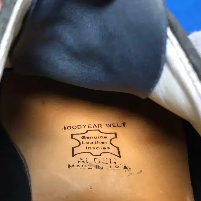 [BUNJANG] Alden 29331F Dark Navy Suede Boots / Alden 알든 29331F 10.5 사이즈 다크네이비