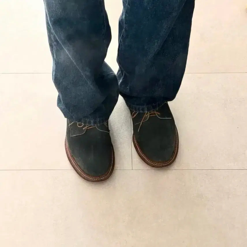 [BUNJANG] Alden 29331F Dark Navy Suede Boots / Alden 알든 29331F 10.5 사이즈 다크네이비