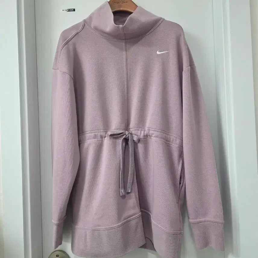 [BUNJANG] Nike Violet Longline Sweatshirt / 나이키 연보라 바이올렛 롱기장 맨투맨 저지