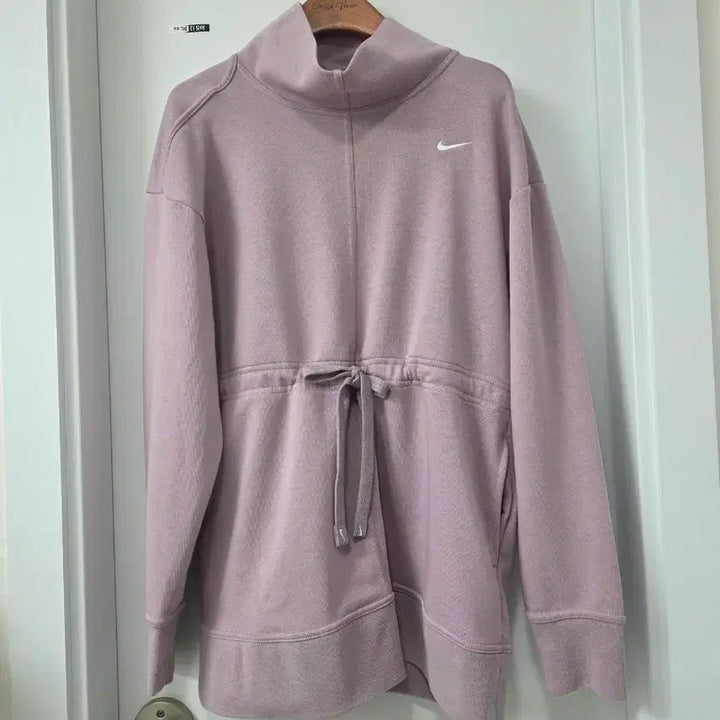 [BUNJANG] Nike Violet Longline Sweatshirt / 나이키 연보라 바이올렛 롱기장 맨투맨 저지