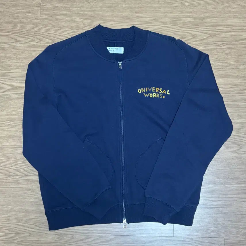 [BUNJANG] Universal Works MA-1 Navy Jacket / 유니버셜웍스 코튼 ma-1 네이비 자켓 L