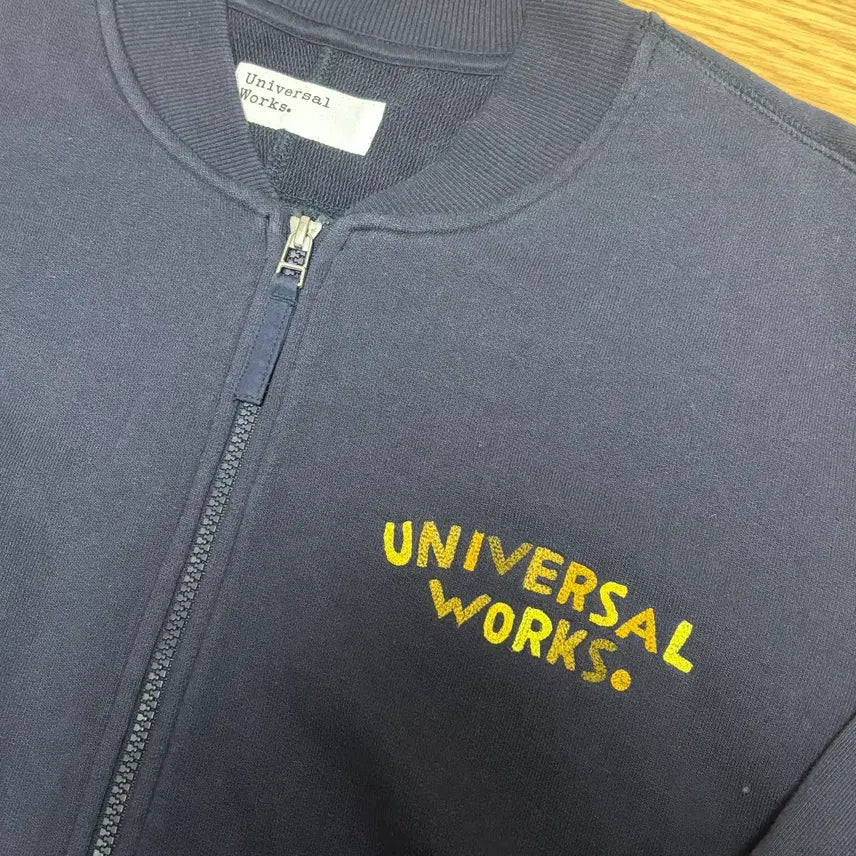 [BUNJANG] Universal Works MA-1 Navy Jacket / 유니버셜웍스 코튼 ma-1 네이비 자켓 L