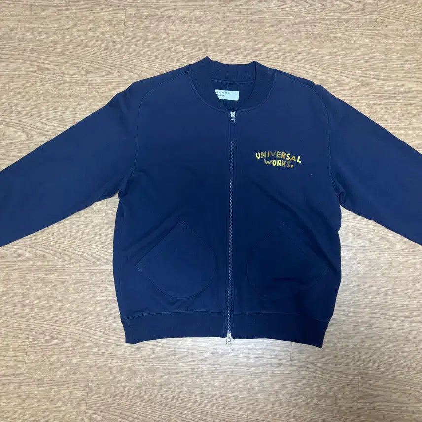 [BUNJANG] Universal Works MA-1 Navy Jacket / 유니버셜웍스 코튼 ma-1 네이비 자켓 L