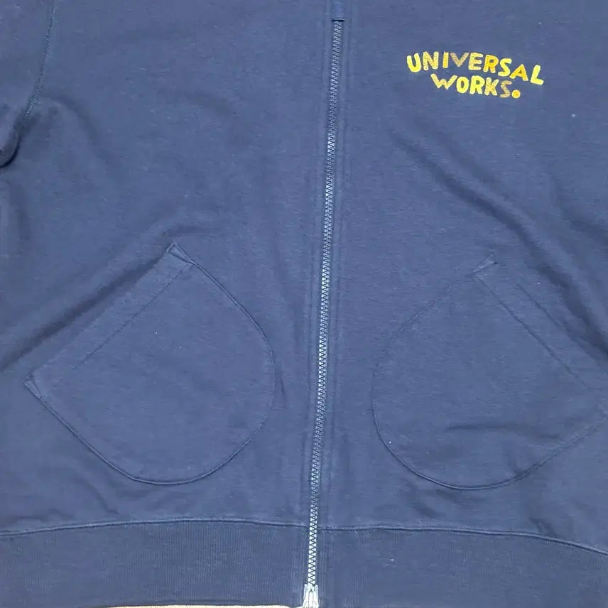 [BUNJANG] Universal Works MA-1 Navy Jacket / 유니버셜웍스 코튼 ma-1 네이비 자켓 L