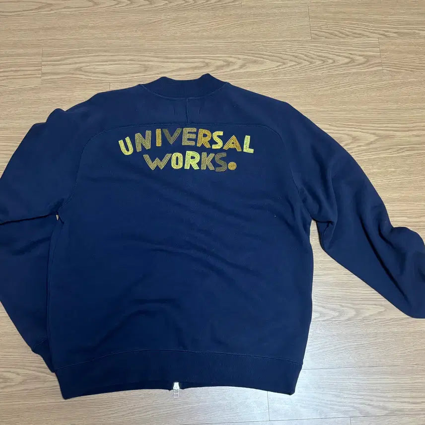 [BUNJANG] Universal Works MA-1 Navy Jacket / 유니버셜웍스 코튼 ma-1 네이비 자켓 L