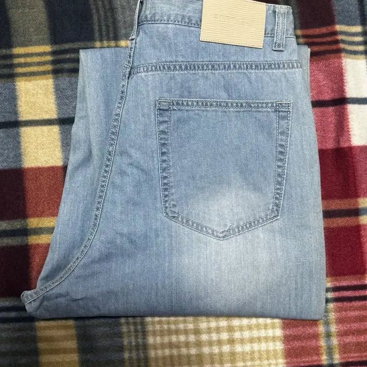 [BUNJANG] Partners Wide Denim Pants (Light Blue, L) / 택 제거 새상품) 포트너스 와이드 데님팬츠 (라이트 블루, L)