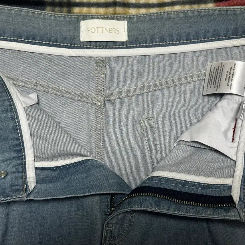 [BUNJANG] Partners Wide Denim Pants (Light Blue, L) / 택 제거 새상품) 포트너스 와이드 데님팬츠 (라이트 블루, L)