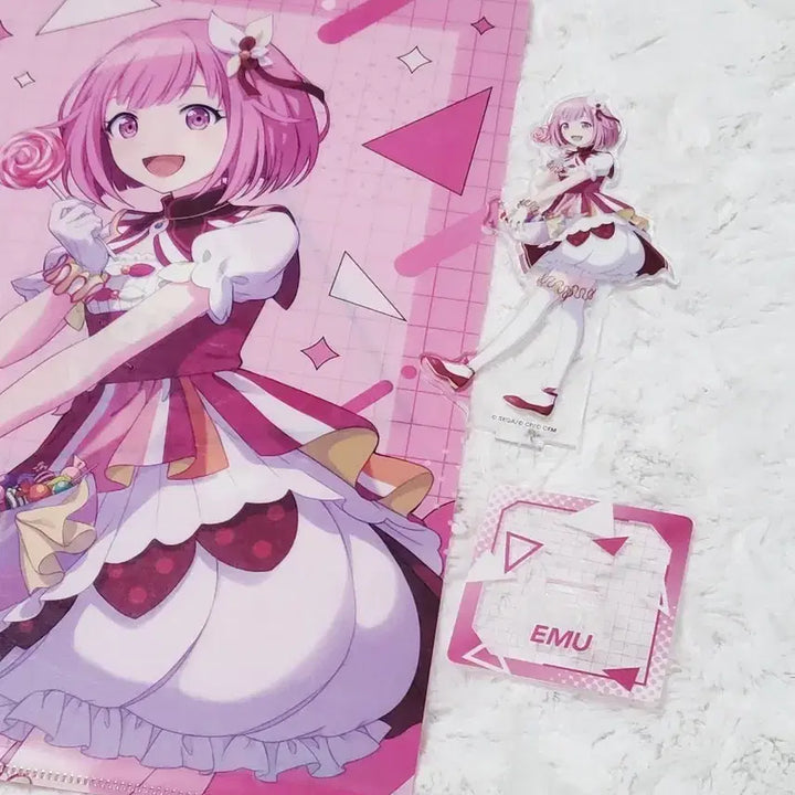 [BUNJANG] Project Sekai Emu Unit Outfit Acrylic File Bundle / 프세카 에무 신유닛복 아크릴 파일 일괄 프로세카 오오토리 에무 유닛복