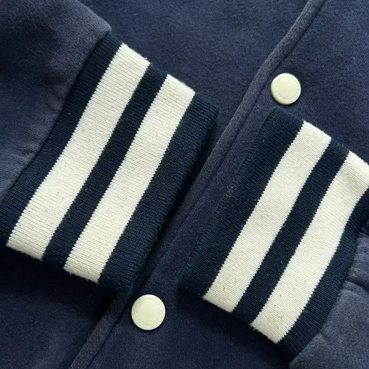 [BUNJANG] Dickies Old School Navy Varsity Jacket / 디키즈 올드스쿨 네이비 바시티 자켓