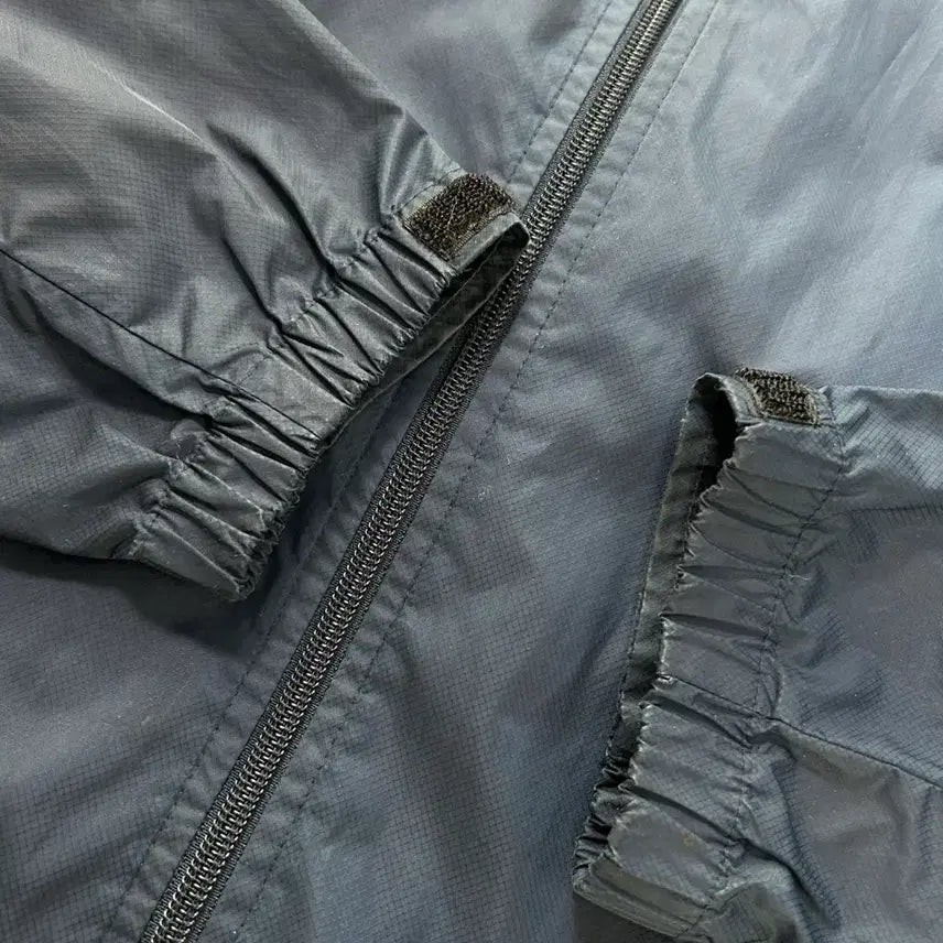 [BUNJANG] Nike Old School Navy Windbreaker Jacket / 나이키 올드스쿨 네이비 바람막이 자켓