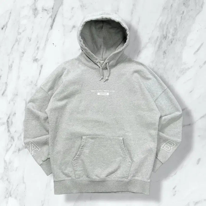 [BUNJANG] Andersson Bell Big Logo Hoodie / 엔더슨벨 빅로고 그레이 후드티