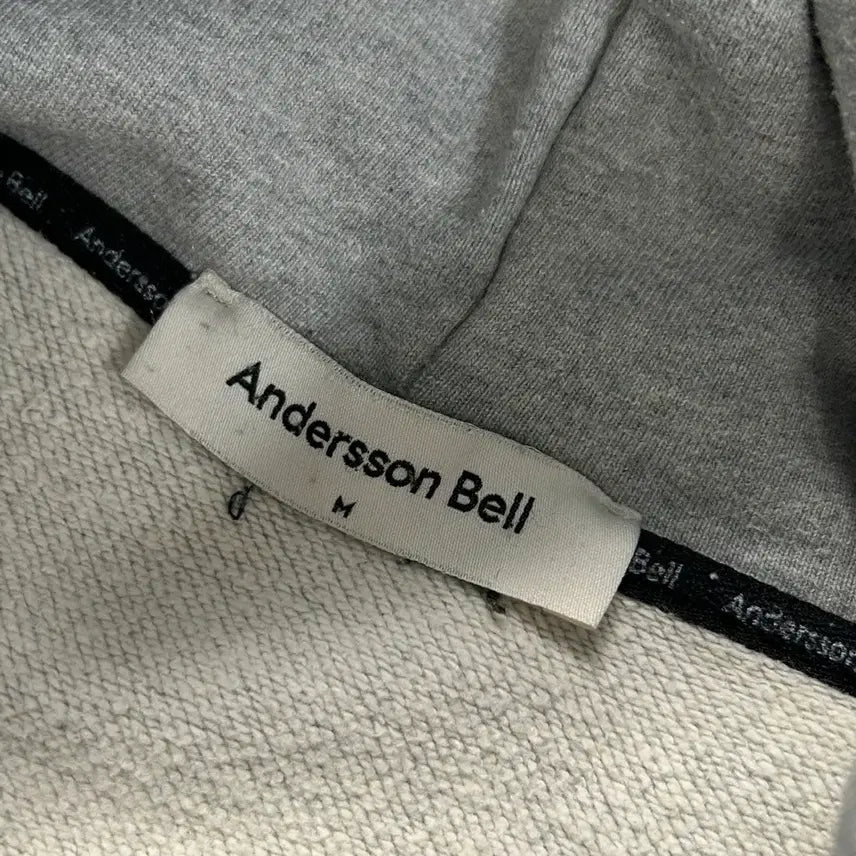 [BUNJANG] Andersson Bell Big Logo Hoodie / 엔더슨벨 빅로고 그레이 후드티