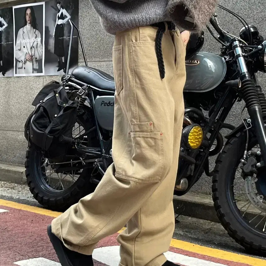 [BUNJANG] Ovnine Double Pocket Pants (Beige, M) / 새상품)오브나인 더블 포켓 팬츠 (베이지/M)