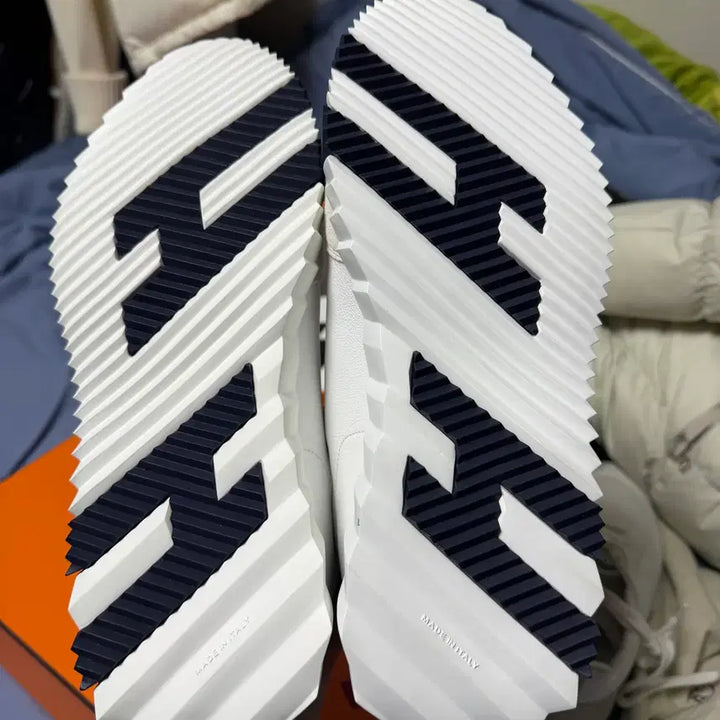 [BUNJANG] Hermes Goatskin Bouncing Sneakers / [40] 에르메스 고트스킨 바운싱 스니커즈