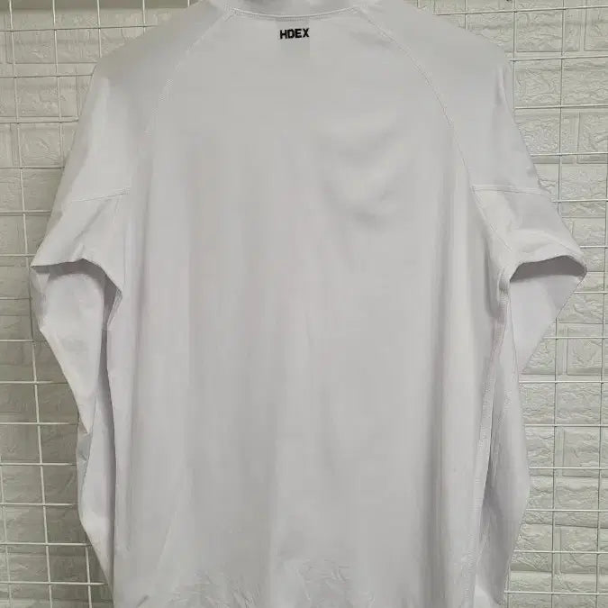 [BUNJANG] HDEX White UPF Zip-up Jacket XL / [105]HDEX에이치덱스 화이트 스포츠웨어기능성스판 UPF집업자켓 XL