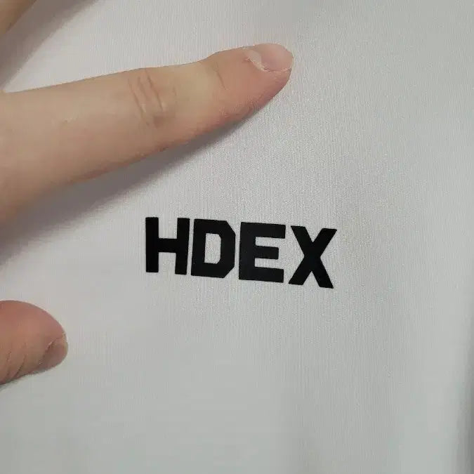 [BUNJANG] HDEX White UPF Zip-up Jacket XL / [105]HDEX에이치덱스 화이트 스포츠웨어기능성스판 UPF집업자켓 XL