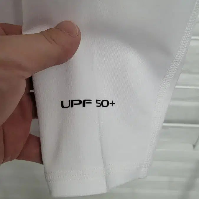 [BUNJANG] HDEX White UPF Zip-up Jacket XL / [105]HDEX에이치덱스 화이트 스포츠웨어기능성스판 UPF집업자켓 XL