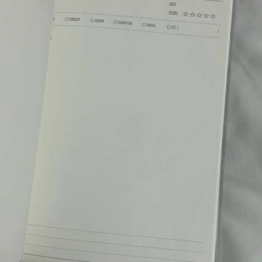 [BUNJANG] BTS ARMY Kit Notebook / BTS 아미키트 노트