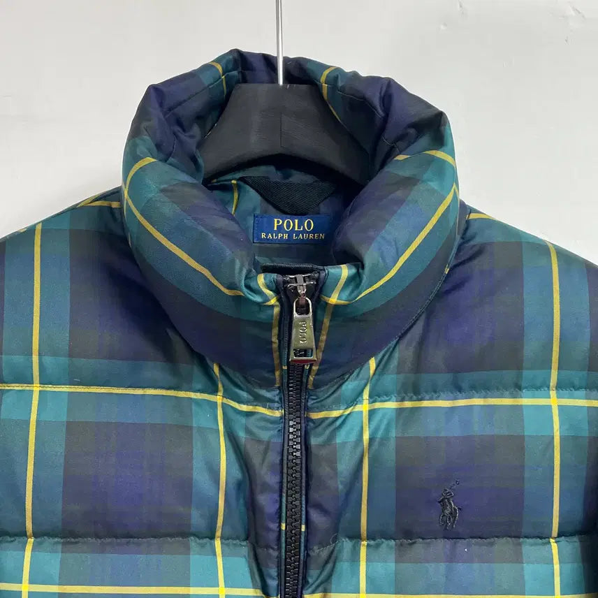[SOLD OUT] 폴로 랄프로렌 블랙와치 체크 다운패딩  (on.440)