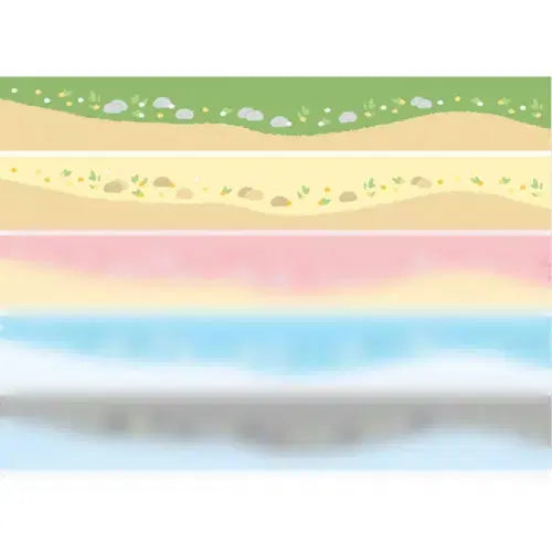 [BUNJANG] Rita Planet Mountain Path Washi Tape Set / 리타플래닛 산의 길 마테 2종