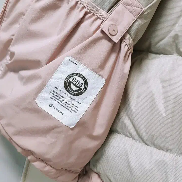 [BUNJANG] Black Yak BCC Down Padded Jacket Light Pink / [XL] 블랙야크 BCC 패딩점퍼 라이트핑크1469