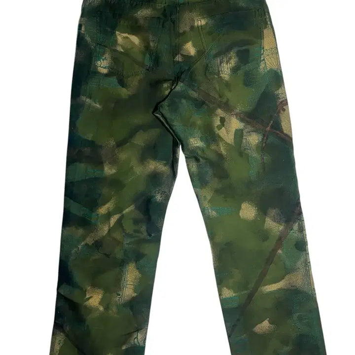 [BUNJANG] OS Vintage Archive Resistance Camouflage Carpenter Pants / [OS] 빈티지 아카이브 레지스탕스 카모플라쥬 카펜터 팬츠