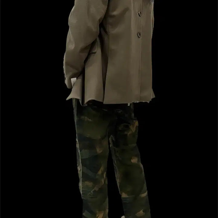 [BUNJANG] OS Vintage Archive Resistance Camouflage Carpenter Pants / [OS] 빈티지 아카이브 레지스탕스 카모플라쥬 카펜터 팬츠