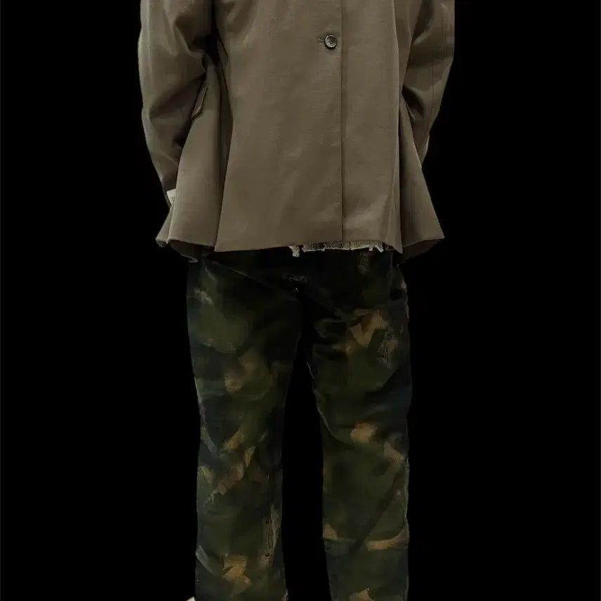 [BUNJANG] OS Vintage Archive Resistance Camouflage Carpenter Pants / [OS] 빈티지 아카이브 레지스탕스 카모플라쥬 카펜터 팬츠