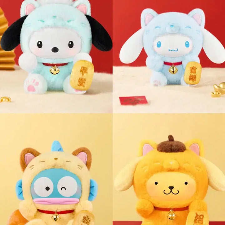 [BUNJANG] Sanrio New Year Kifufu Manekineko Random Selection / <예약구매>산리오 신상 새해 키부부 마네키네코 전종 랜덤 선택가능