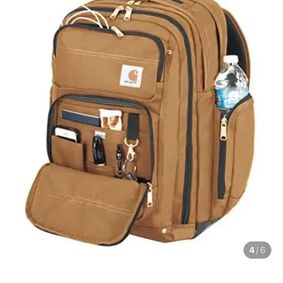 [BUNJANG] Carhartt Legacy Deluxe Backpack Charcoal / 빈티지 칼하트 레거시 디럭스 백팩 차콜