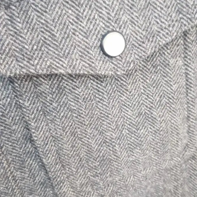 [BUNJANG] NIX Herringbone Charcoal Jacket 100 / NIX 헤링본 차콜 자켓100