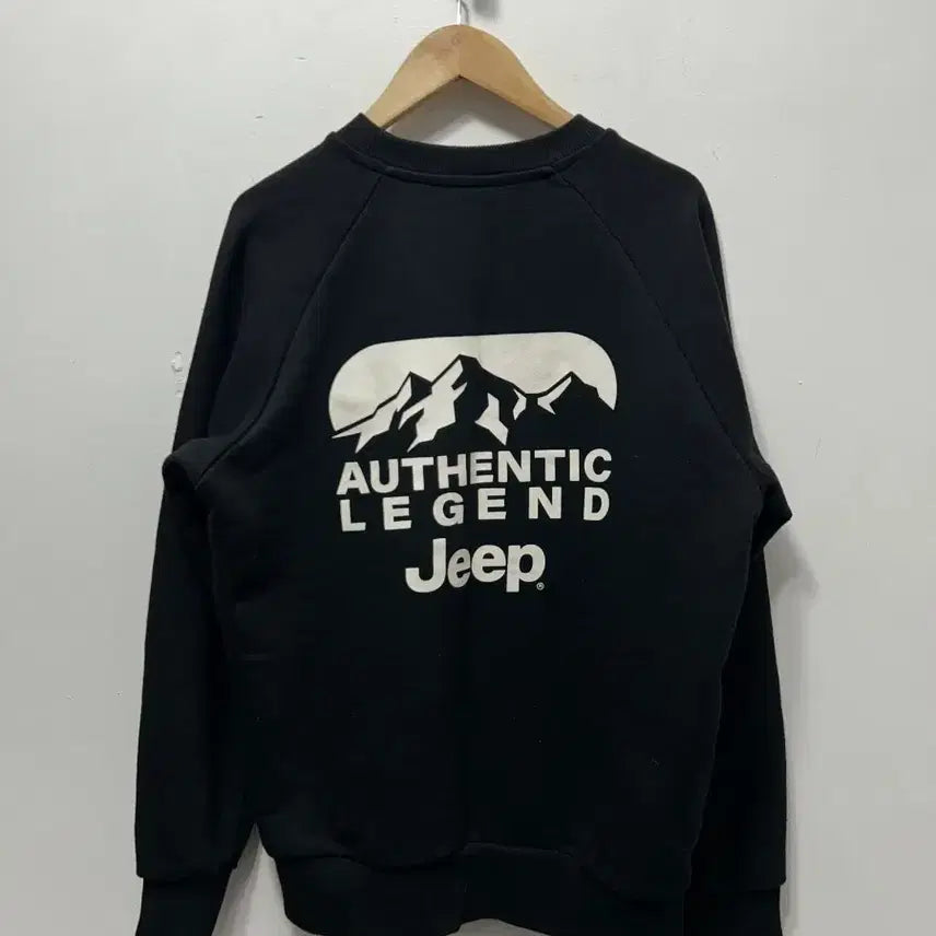 [BUNJANG] Jeep Black Sweatshirt (Men&