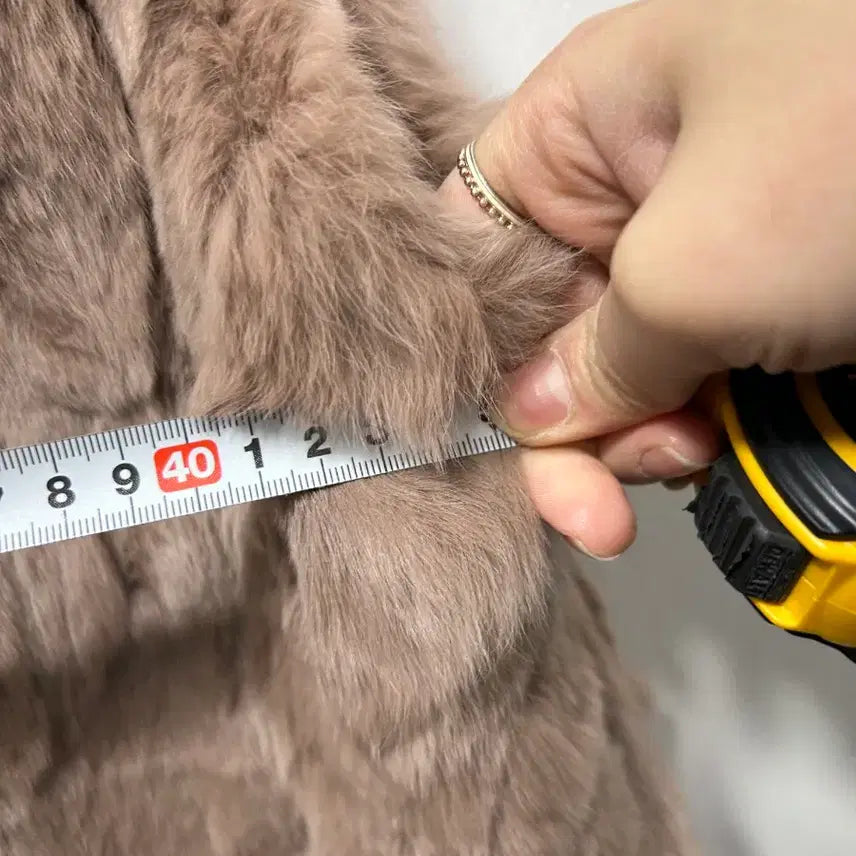 [BUNJANG] SI Faux Mink Vest Brown Women&