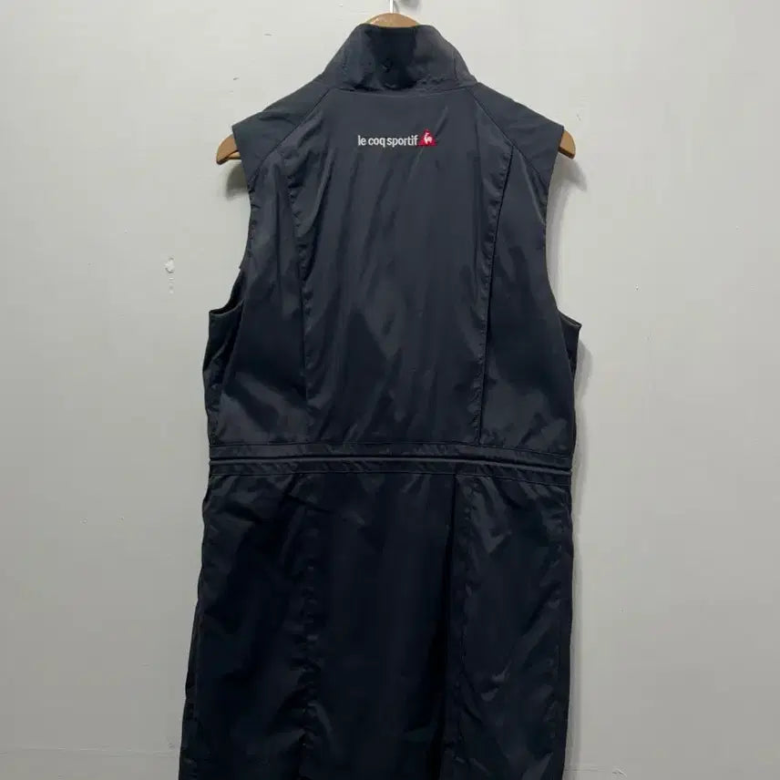 [BUNJANG] Le Coq Sportif Black Long Vest Padded Jacket (S) / 르꼬끄 블랙 롱 조끼 패딩 Cute Crazy S사이즈